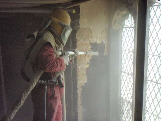 dry ice cleaning, dry ice blasting,  soot removal, exterior building cleaning, fire damage cleaning, lincolnshire